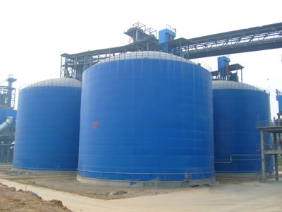 洛隆水泥钢板库改造